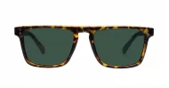 The Otis small retro flat-top UV400 sunglasses unisex in three colours with super dark lenses