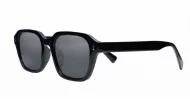 The Bobby unisex retro rectangle UV400 sunglasses with silver accents in three colours