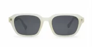 The Bobby unisex retro rectangle UV400 sunglasses with silver accents in three colours