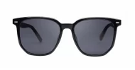 Ari Black polarised sunglasses all black frame dark grey lenses UV400