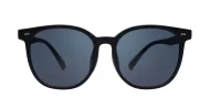 Large round women's polarised sunglasses in TR frames — Sloan by iPOP