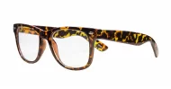 Classic vintage tortoise blue light glasses with flexible hinges