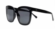The Indigo large round-square UV400 sunglasses for women with super dark Category 3 lenses