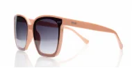 The Indigo large round-square UV400 sunglasses for women with super dark Category 3 lenses