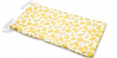 Lemon microfibre soft case with string pull