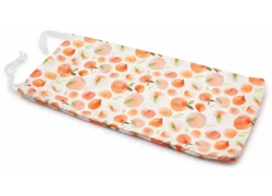 Orange microfibre soft case with string pull