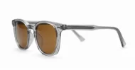 Manu small round vintage polarised sunglasses inner core wire temples several colours