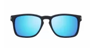 iPOP Nitro matte black square polarised sunnies with red mirror, blue mirror or dark grey lenses