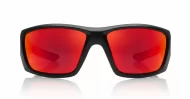 iPOP Blunt-RV wrap around polarised sunnies in grey with blue mirror 