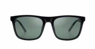 Vex wayfarer polarised sunglasses polycarbonate frames metal temple detailing