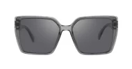 iPOP Duchess oversized square polarised sunnies in temple detail