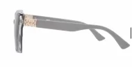 iPOP Duchess oversized square polarised sunnies in temple detail