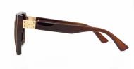 iPOP Duchess oversized square polarised sunnies in temple detail