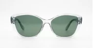 iPOP Maisie polarised soft cat eye sunglasses for women with gold inlay detail