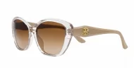 iPOP Maisie polarised soft cat eye sunglasses for women with gold inlay detail