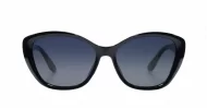 iPOP Maisie polarised soft cat eye sunglasses for women with gold inlay detail
