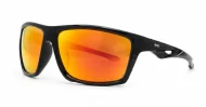 Vanguard matte black wrap polarised sunglasses revo mirror lenses fishing boating