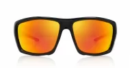 Vanguard matte black wrap polarised sunglasses revo mirror lenses fishing boating