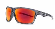 Vanguard matte black wrap polarised sunglasses revo mirror lenses fishing boating