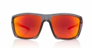 Vanguard matte black wrap polarised sunglasses revo mirror lenses fishing boating