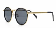 Troy classic round vintage metal polarised sunglasses unisex several colours
