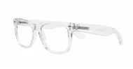 Classic vintage-shape clear anti blue light glasses with advanced flexible hinges