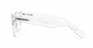 Classic vintage-shape clear anti blue light glasses with advanced flexible hinges