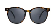 Large round women's polarised sunglasses in TR frames — Sloan by iPOP