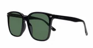 The Nina larger round UV400 sunglasses for women with wire-core temples