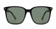 The Nina larger round UV400 sunglasses for women with wire-core temples