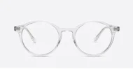 Medium round computer glasses with quality steel hinges