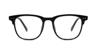 Black and gold blue light glasses BL2318 classic frame