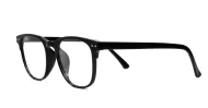 Black and gold blue light glasses BL2318 classic frame
