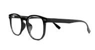 TR90 computer glasses with silver detailing in clear or black with steel hinges