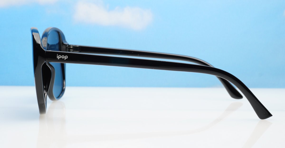The Zaro bug-style UV400 sunglasses with generous coverage and stainless steel hinges