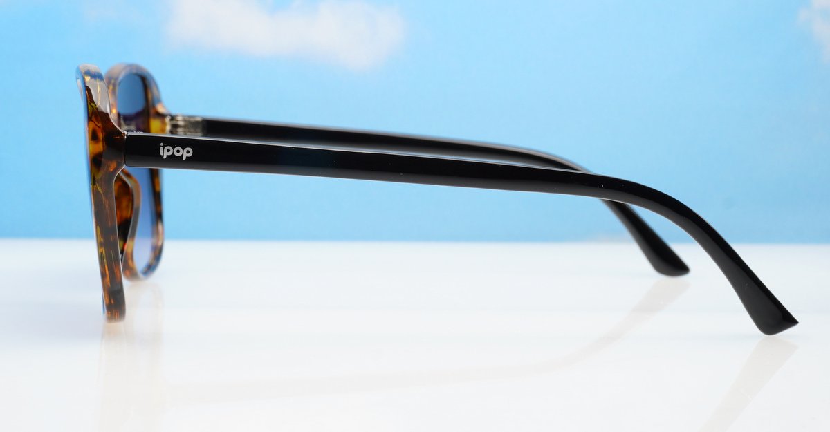 The Zaro bug-style UV400 sunglasses with generous coverage and stainless steel hinges