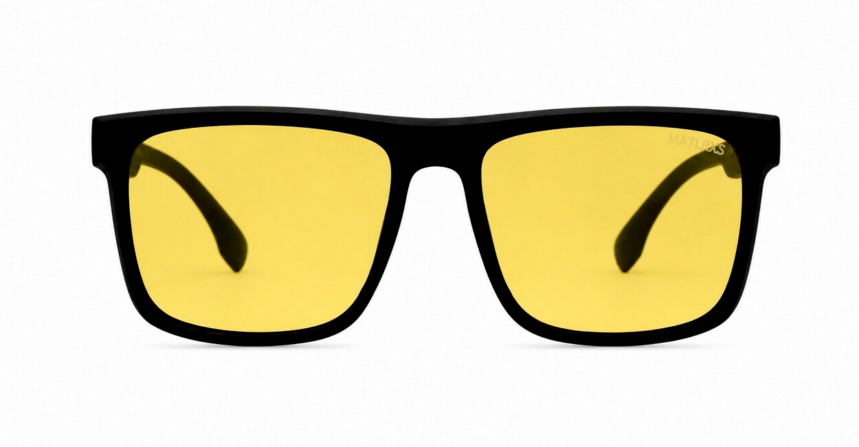 Knight Driver matte black night driving glasses NZ