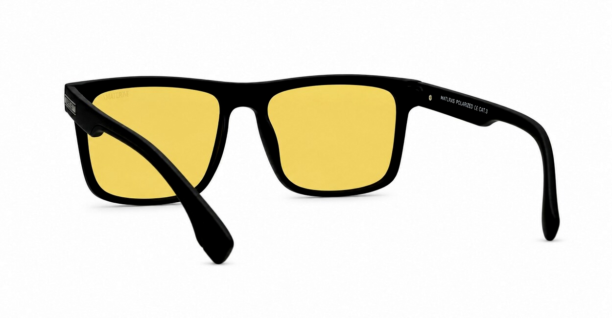 Knight Driver matte black night driving glasses NZ