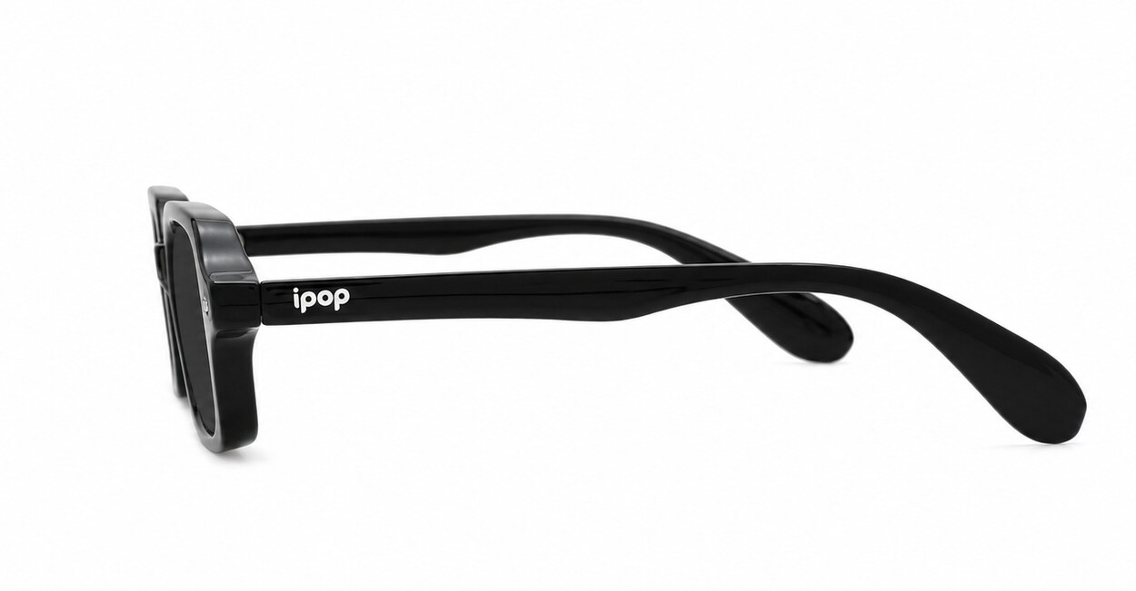 Vintage rectangular sunglasses with silver rivets, iPOP NZ