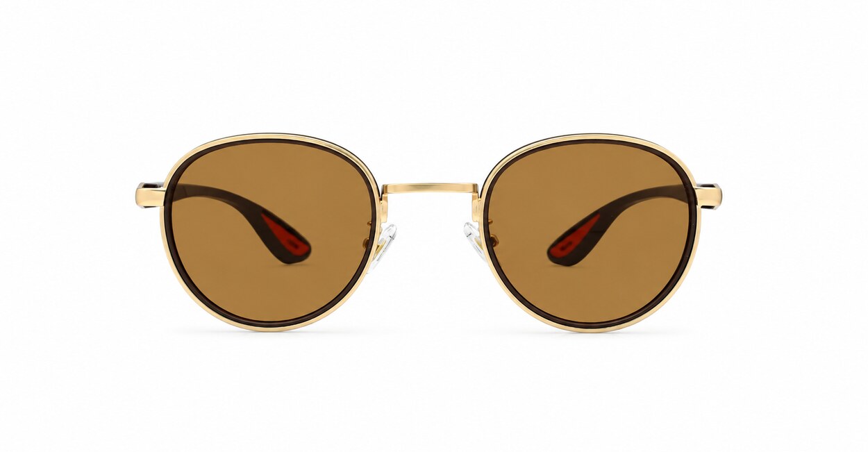 Round metal vintage sunglasses, iPOP NZ
