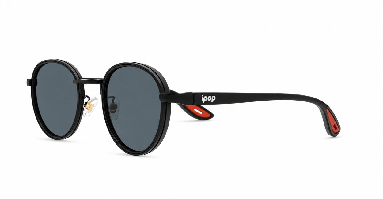 Round metal vintage sunglasses, iPOP NZ