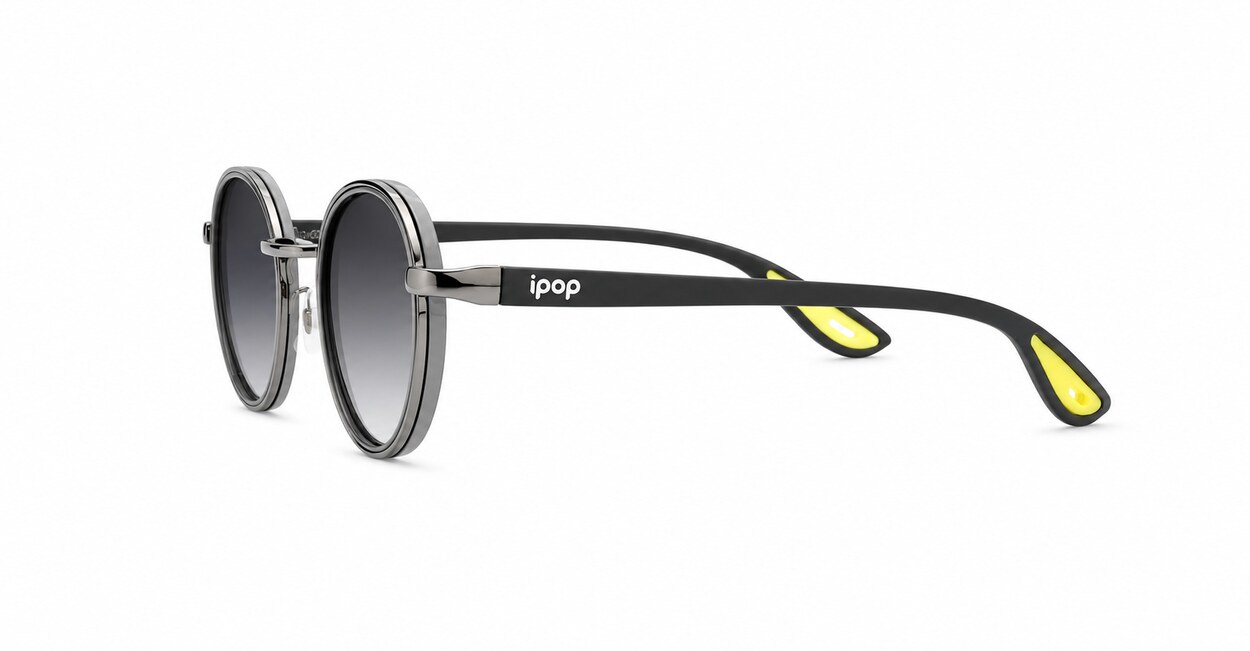 Round metal vintage sunglasses, iPOP NZ