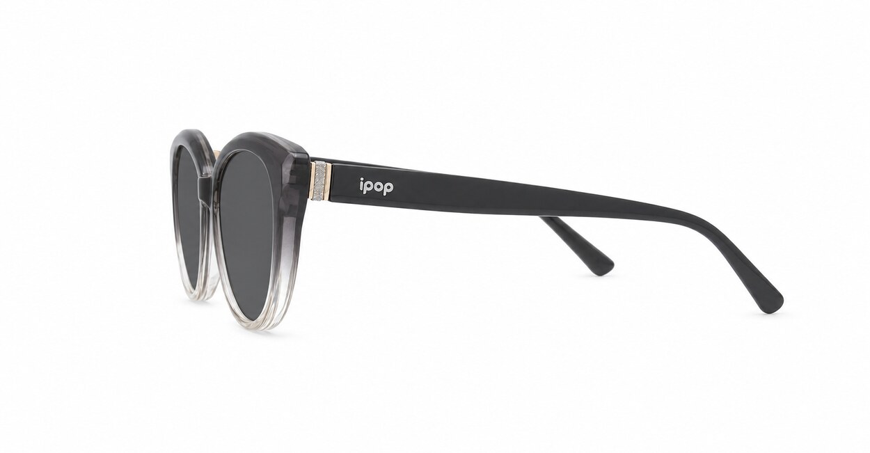 Adeline cat eye vintage sunglasses with inlaid temple detail, iPOP NZ