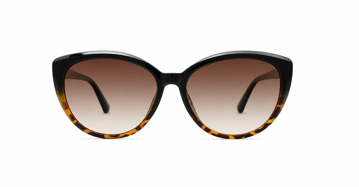 Adeline cat eye vintage sunglasses with inlaid temple detail, iPOP NZ