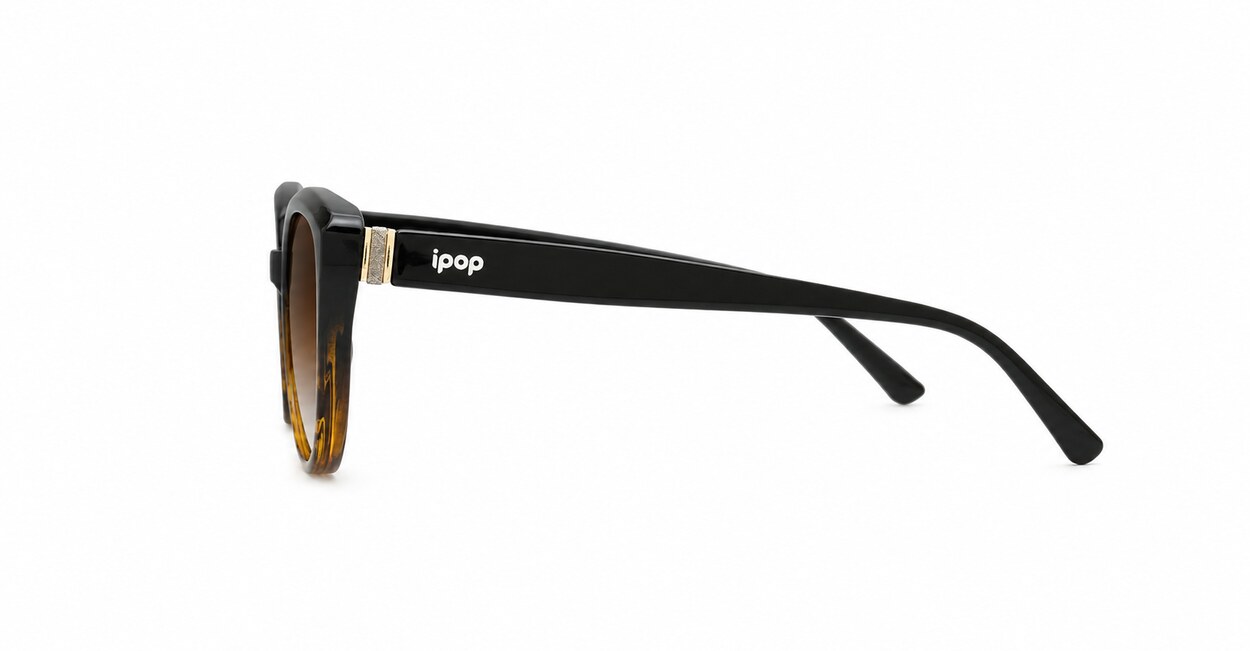 Adeline cat eye vintage sunglasses with inlaid temple detail, iPOP NZ