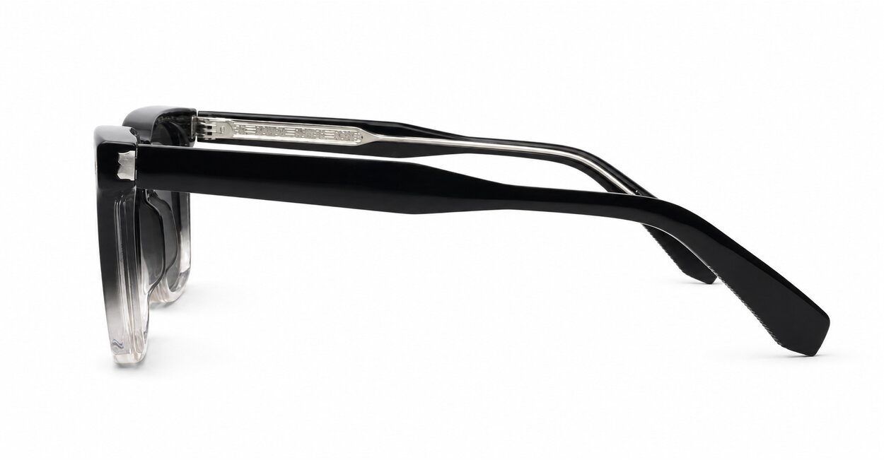 Amiri Black polarised sunglasses gradient black frames Grey lenses