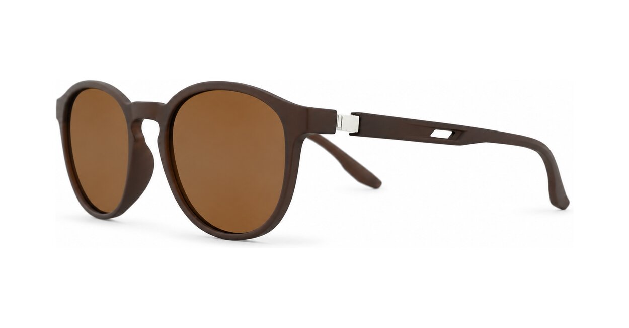 Round vintage unisex sunglasses with polarised lenses, iPOP NZ