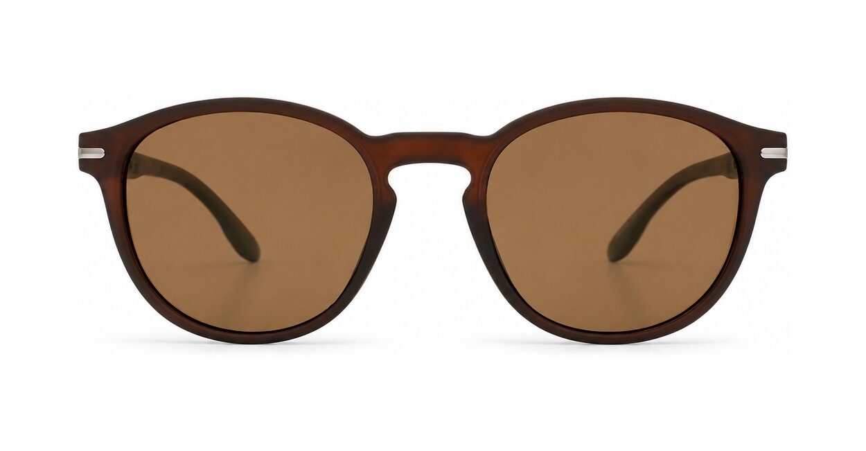 Round vintage unisex sunglasses with polarised lenses, iPOP NZ