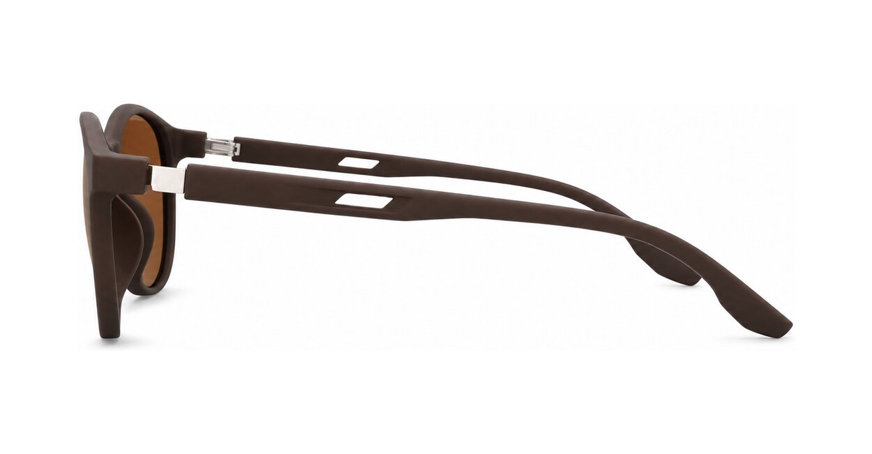 Round vintage unisex sunglasses with polarised lenses, iPOP NZ
