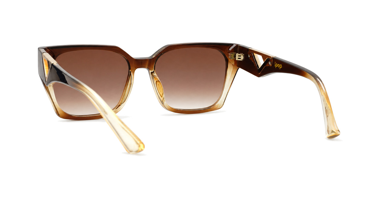 Marguerite medium classic sunglasses with gold temple detailing and UV400 lenses